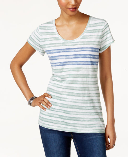 Style & Co Cotton Printed T-Shirt